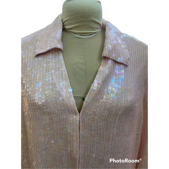 Sequin Jacket by Together.  Plus size 22.  Collared hook closure Swiftie Lover - Picture 8 of 13